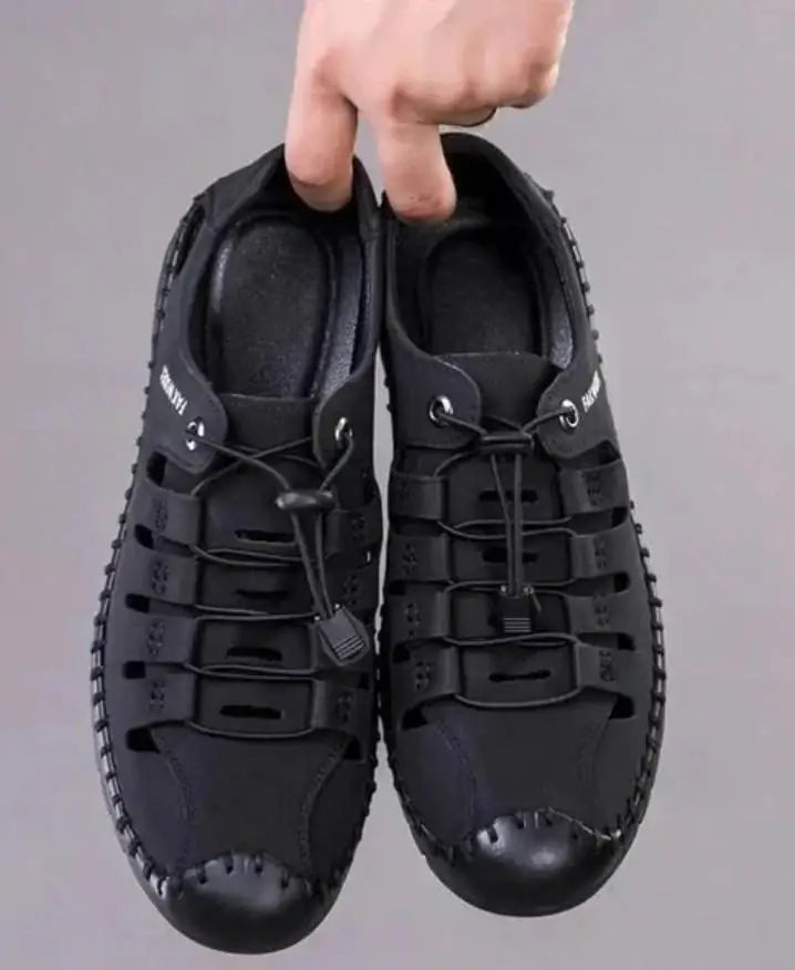 Men's Stylish Summers Breathable Sandals Black