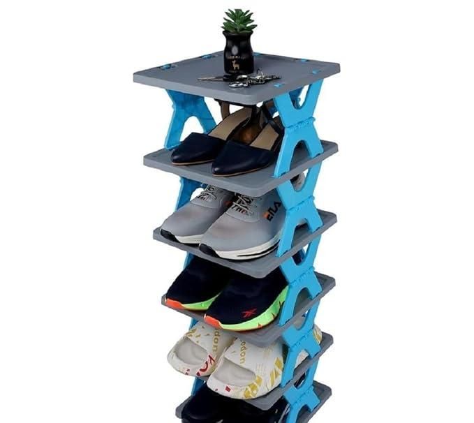 Smart Foldable Shoes Rack 4 Layer