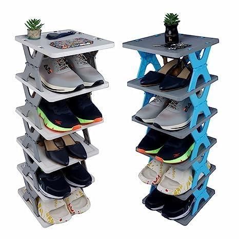 Smart Foldable Shoes Rack 4 Layer