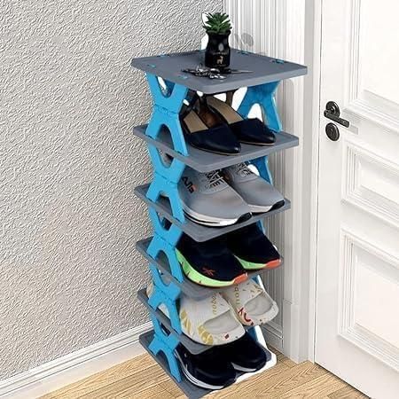 Smart Foldable Shoes Rack 4 Layer