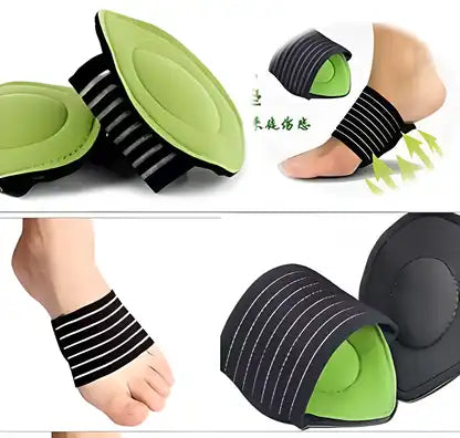 Foot Pain Relief Cushioned Arch Support Moisturizing Socks Insole Planter Protector For Men Women