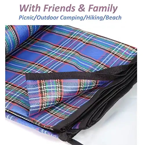 Picnic Mat- Multi Use Outdoor Water-Resistant Foldable Picnic Mat For Home/Camping(150 X 180 Cm)