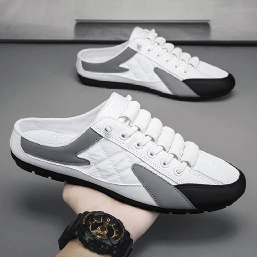 Men's Half Casual Shoes White