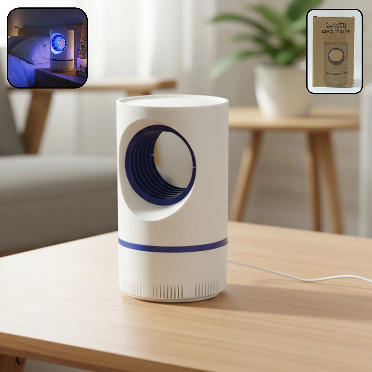 HAVNOM Electric Mosquito Trap | Smart Indoor Mosquito Protection for Home & Bedroom